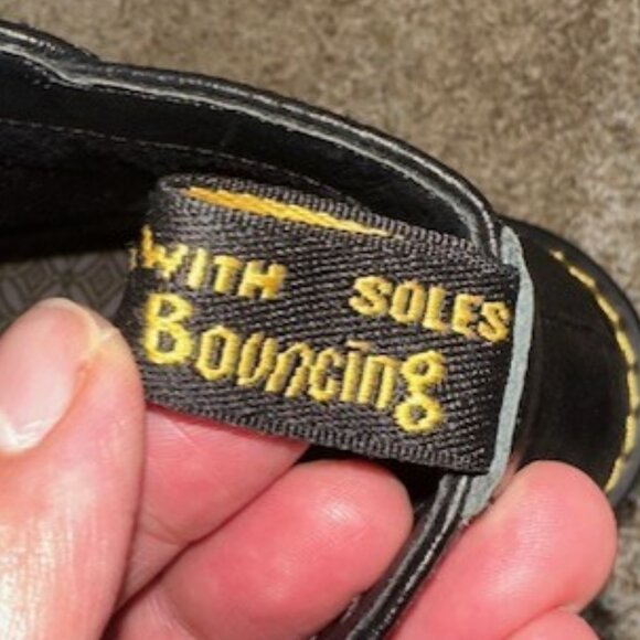 DR. MARTENS Black High Heeled Ankle Boot - Picture 6 of 7